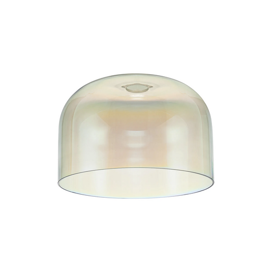 C-Lighting Budapest 300mm x 200mm Iridescent Cloche Glass Shade  -