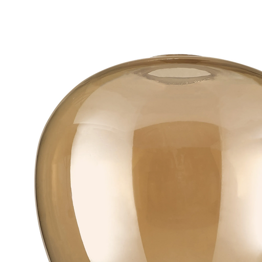 C-Lighting Budapest 180mm x 170mm Amber Plated Wine Glass  Shade - 60711