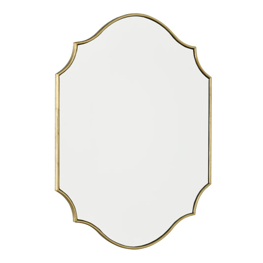 Dar Lighting 002RUG7050 Ruggiero Rectangle Mirror With Gold Detail - 37094