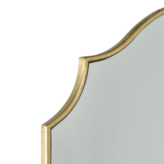Dar Lighting 002RUG7050 Ruggiero Rectangle Mirror With Gold Detail - 37094