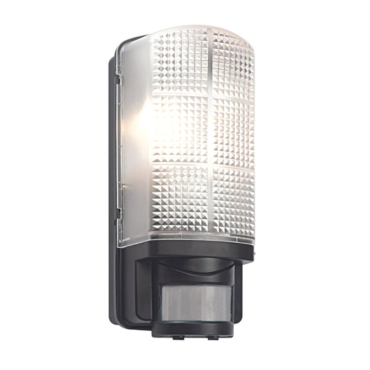 Saxby Lighting 48739 Motion PIR 1lt wall IP44 60W - 31800