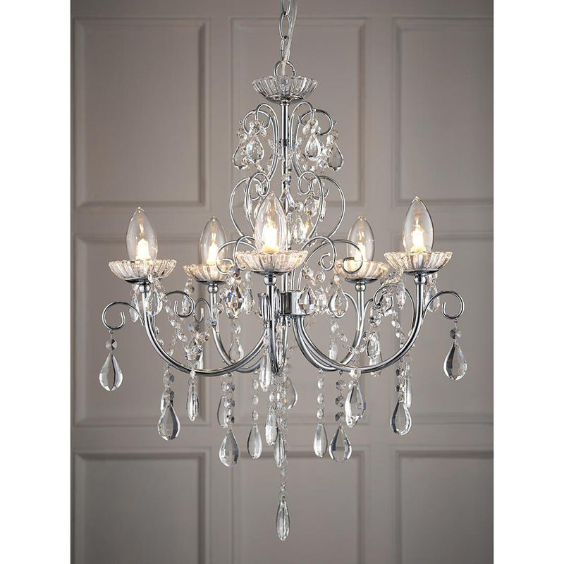 Load image into Gallery viewer, Endon Lighting 61384 Tabitha 5lt Pendant - 22974
