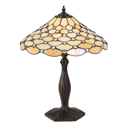 Interiors 1900 64301 Pearl Medium Table Lamp