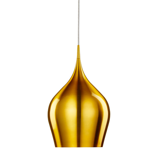 Searchlight 6461-26GO Vibrant 1Lt Gold Pendant - Dia 26Cm - 18322