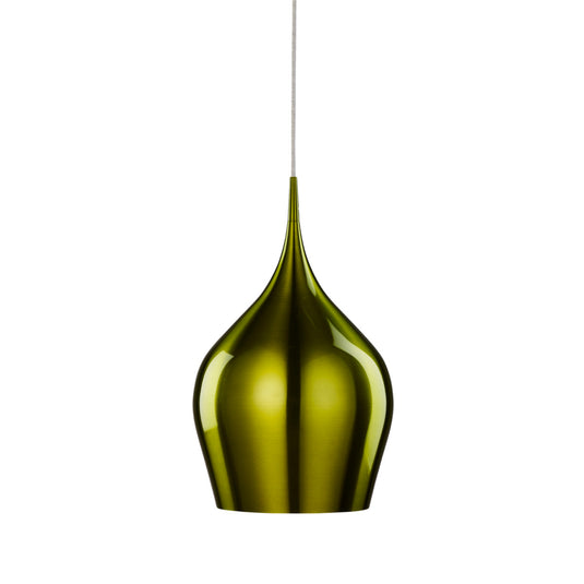 Searchlight 6461-26GR Vibrant 1Lt Green Pendant - Dia 26Cm - 20362