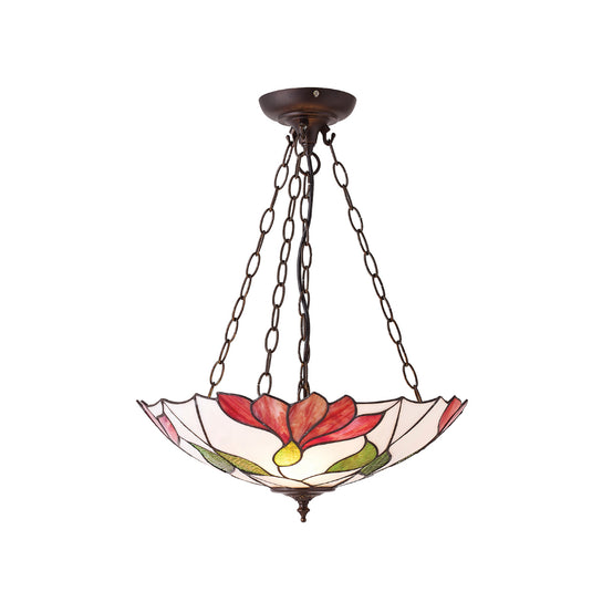 Interiors 1900 70946 Botanica Inverted 3 Light Pendant