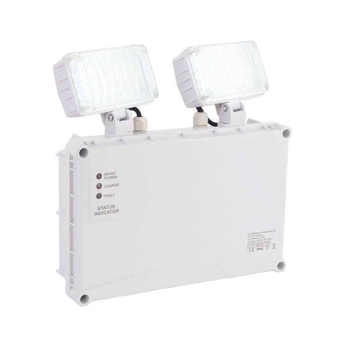 Saxby Lighting 72643 Sight Twin Spot ENM IP65 3W - 31952