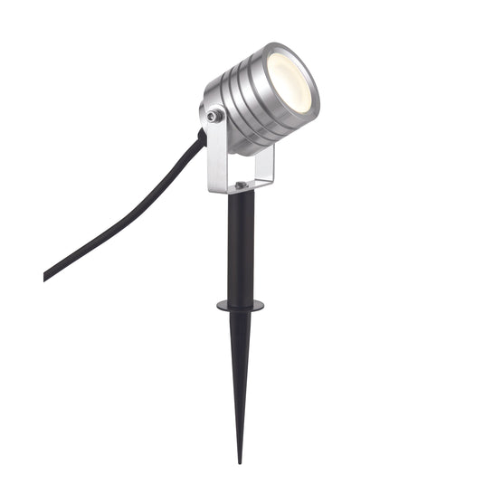 Saxby Lighting 78635 Luminatra spike silver IP65 4W - 32159