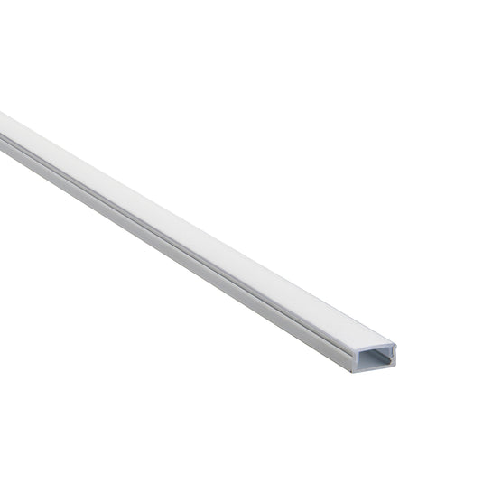 Saxby Lighting 80497 RigelSLIM Surface 2m Aluminium Profile/Extrusion Sliver - 32270