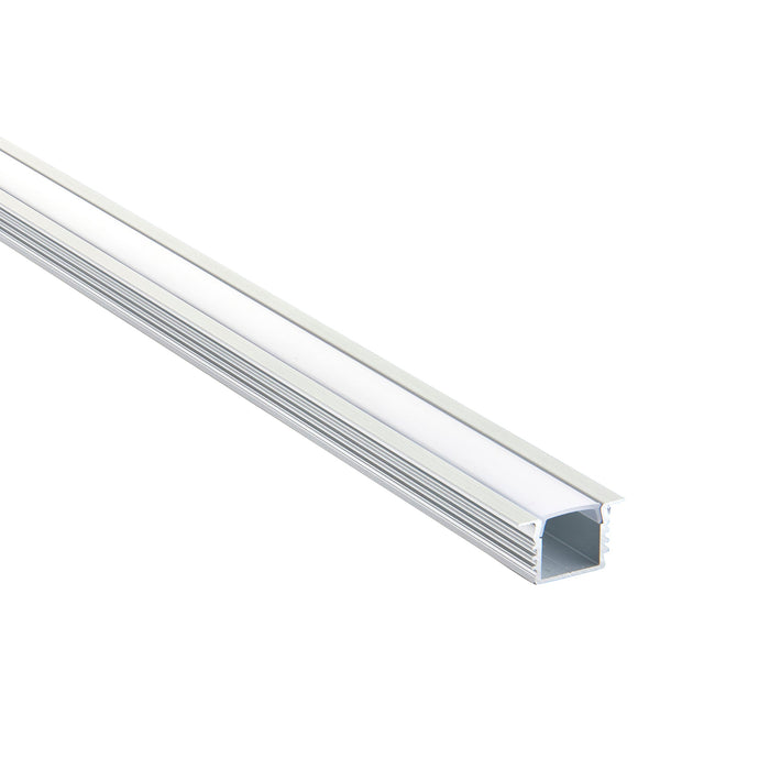 Saxby Lighting 80499 Rigel Recessed 2m Aluminium Profile/Extrusion Sliver - 32272