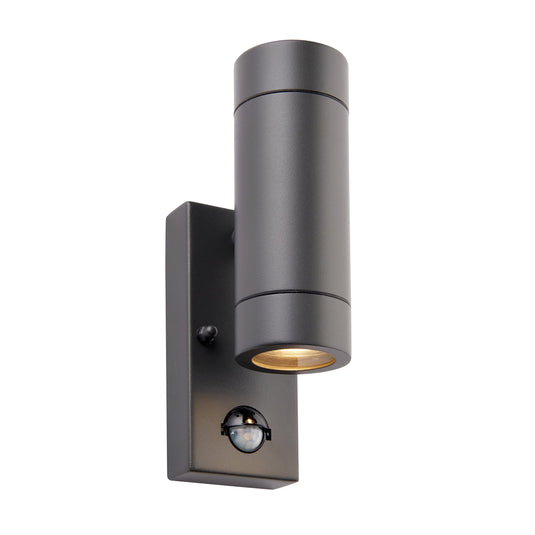 Saxby Lighting 94793 Palin PIR 2lt wall IP44 7W - 32445