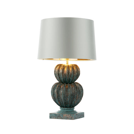 David Hunt Lighting BOT4266 BOTANY table lamp in verdigris finish