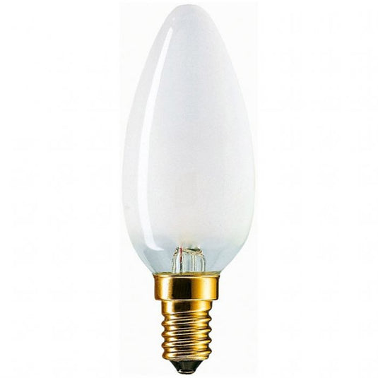 C-Lighting 24941 5w SES - E14 Dimmable Candle Lamp 450 Lumen Opal (4000k)