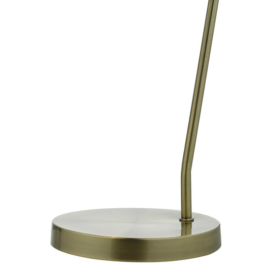 Dar Lighting OLL4154 Olly Table Lamp Antique Brass/ Black - 35287