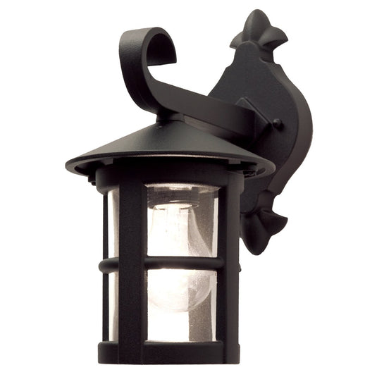 Elstead Lighting BL21-BLACK-E27 Hereford 1 Light Wall Down Lantern