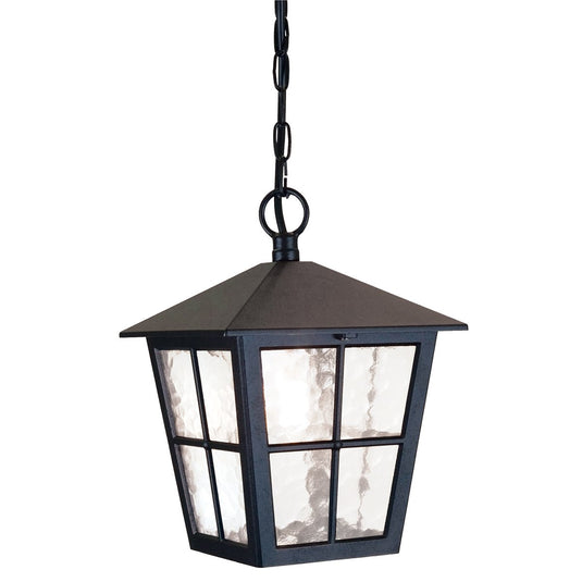 Elstead Lighting BL48M-BLACK Canterbury 1 Light Grande Chain Lantern