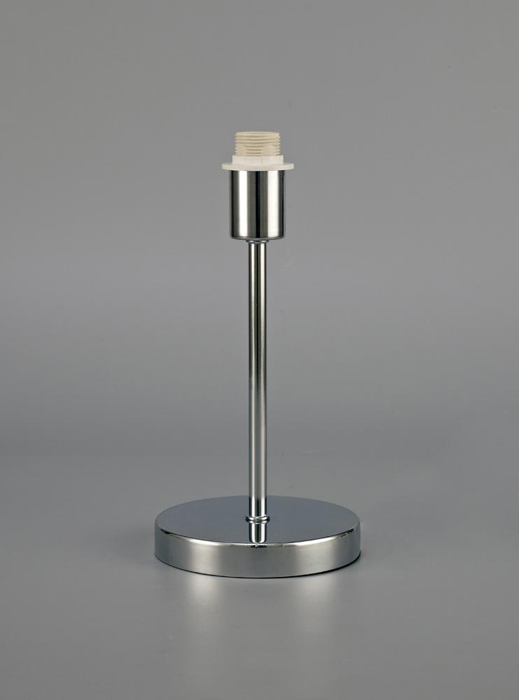 Deco D0363 Cedar Round Base Small Table Lamp Without Shade, Inline