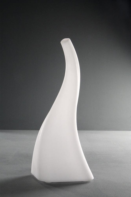Mantra M1324 Flame Table Lamp 1 Light E27 Small Outdoor IP65 , Opal White