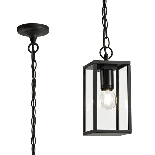 C-Lighting Frogham Pendant, 1 x E27, IP54, Graphite Black, 2yrs Warranty - 28722