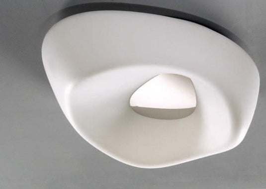 Mantra M1334 Huevo Ceiling 5 Light E27 Outdoor IP44, Polished Chrome/Opal White