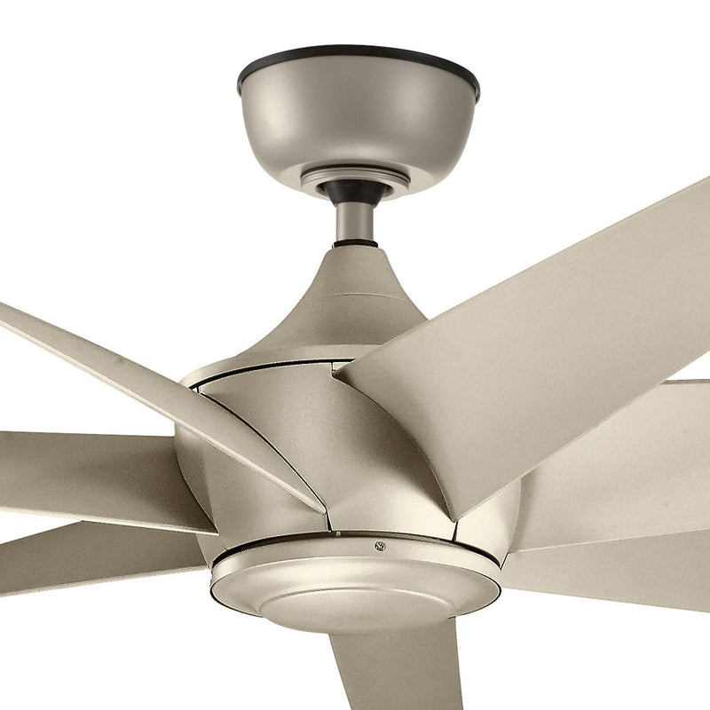 Load image into Gallery viewer, Kichler Lighting Lehr - 80in / 203cm Fan - Antique Satin Silver - 43800
