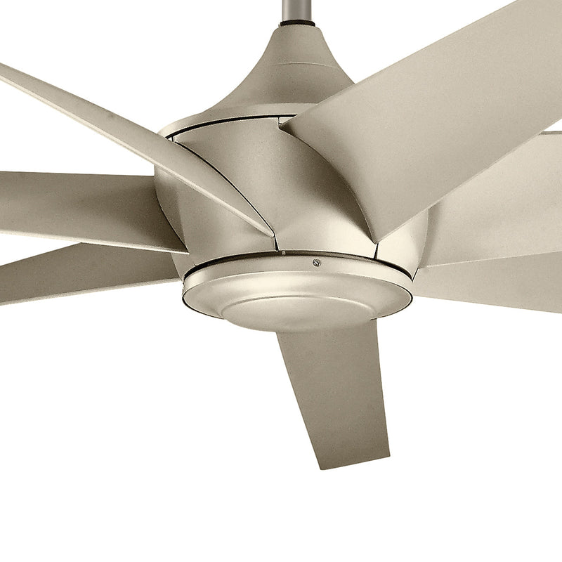Load image into Gallery viewer, Kichler Lighting Lehr - 80in / 203cm Fan - Antique Satin Silver - 43800
