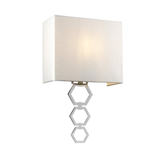 Elstead Lighting  RIA-MEDIUM-PC Ria Medium 1 Light Wall Light - Polished Chrome