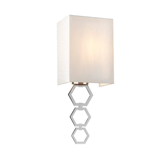 Elstead Lighting RIA-SMALL-PC Ria Small 1 Light Wall Light - Polished Chrome
