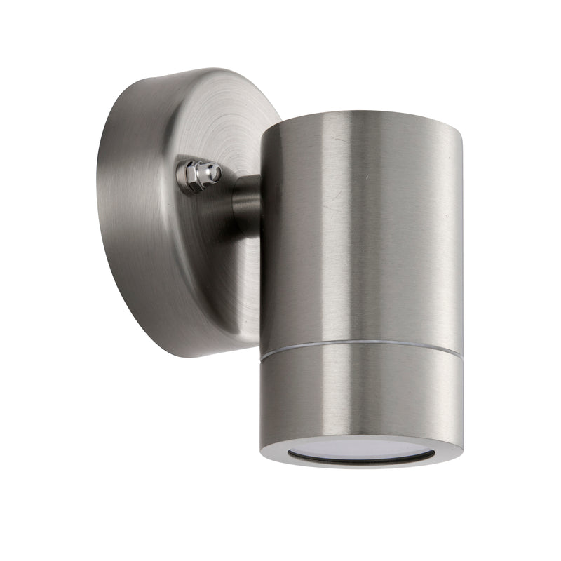 Load image into Gallery viewer, Saxby Lighting 101349 Palin 1lt Wall Marine Grade IP65 - Stainless Steel -
