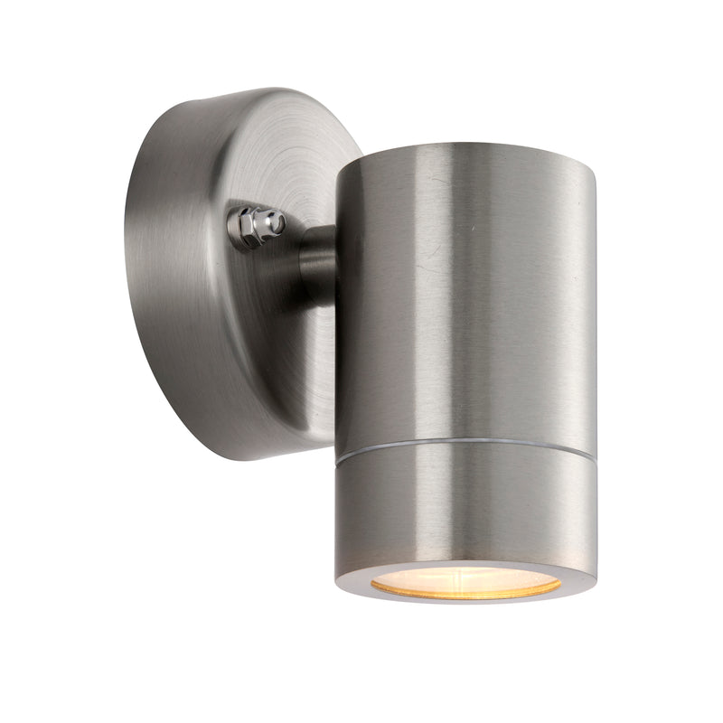 Load image into Gallery viewer, Saxby Lighting 101349 Palin 1lt Wall Marine Grade IP65 - Stainless Steel -
