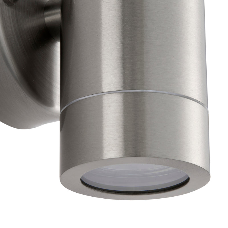 Load image into Gallery viewer, Saxby Lighting 101349 Palin 1lt Wall Marine Grade IP65 - Stainless Steel -
