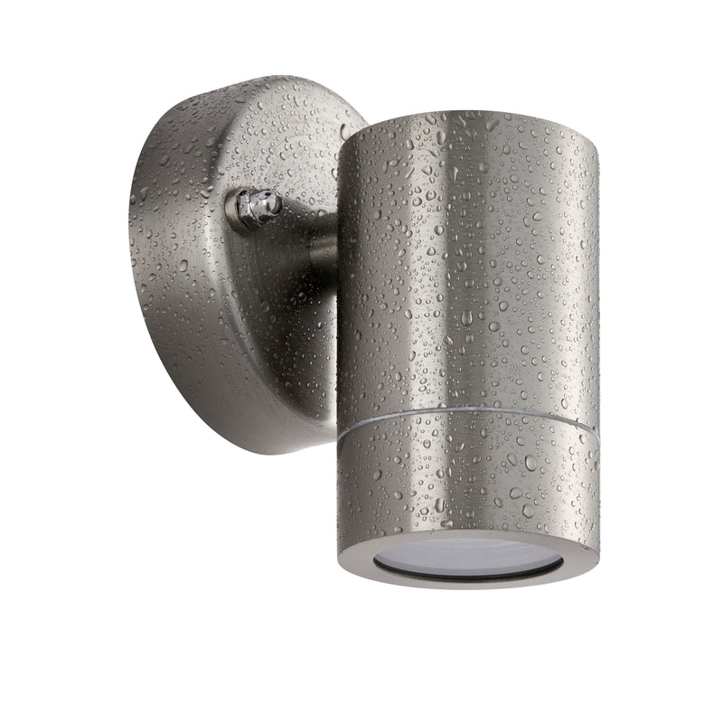 Load image into Gallery viewer, Saxby Lighting 101349 Palin 1lt Wall Marine Grade IP65 - Stainless Steel -
