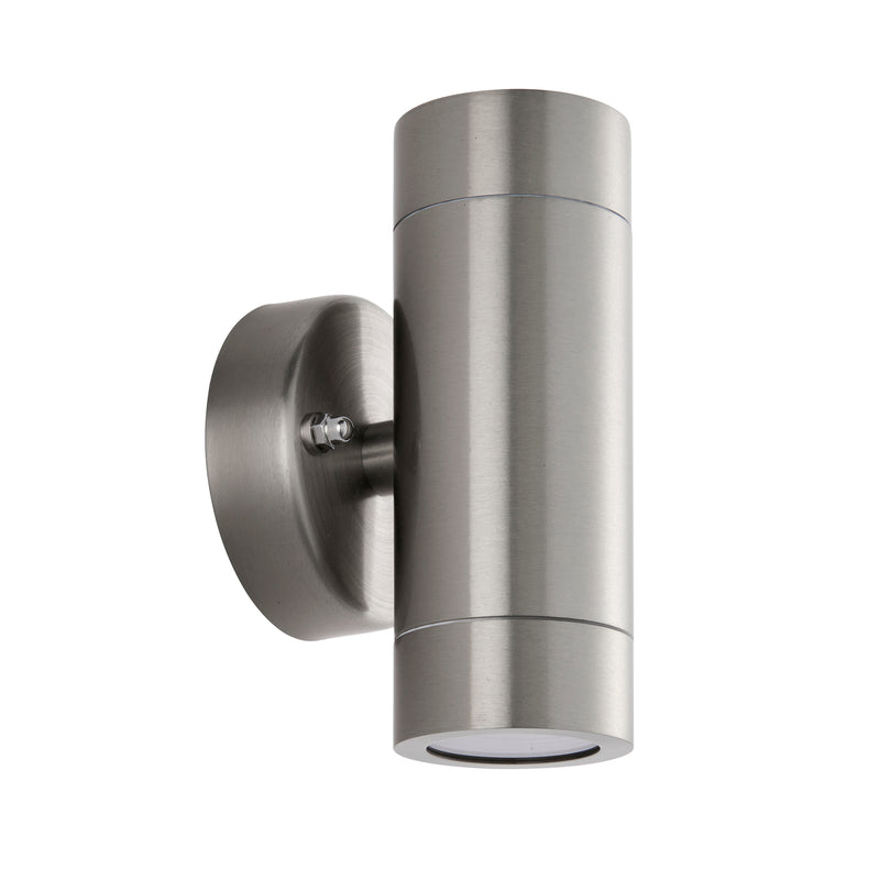 Load image into Gallery viewer, Saxby Lighting 101350 Palin 2lt Wall Marine Grade IP65 - Stainless Steel -
