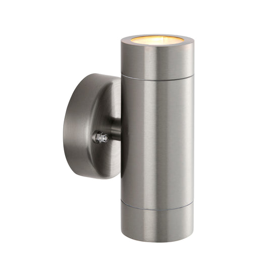Saxby Lighting 101350 Palin 2lt Wall Marine Grade IP65 - Stainless Steel -