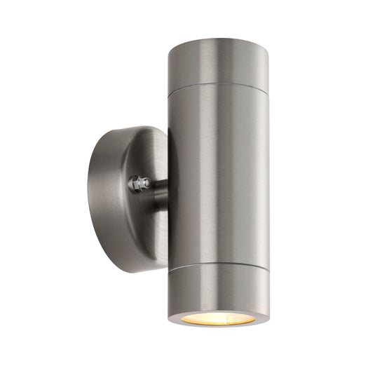 Saxby Lighting 101350 Palin 2lt Wall Marine Grade IP65 - Stainless Steel -