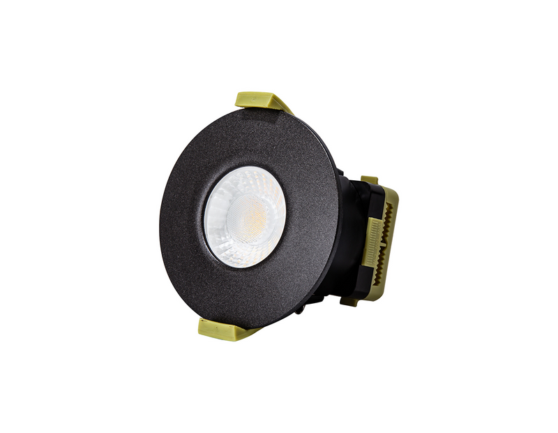 Load image into Gallery viewer, C-Lighting Vauxhall 8W Dimmable CCT LED Fire Rated Downlight Graphite Fascia IP65 - 42505
