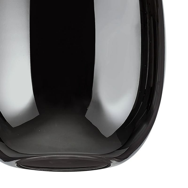 Load image into Gallery viewer, C-Lighting Budapest 200mm x 300mm Chrome Plated Slim Curved Trapezium Glass Shade - 616312
