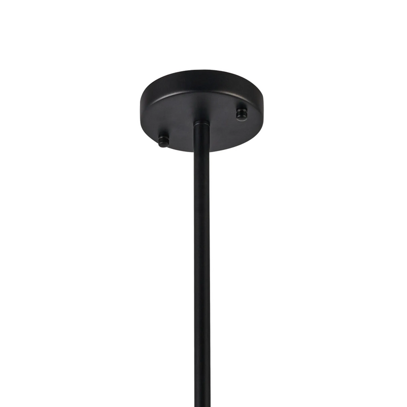 Load image into Gallery viewer, C-Lighting Budapest Satin Black 4 Light E27 Fixed Linear Pendant (FRAME ONLY), Suitable For A Vast Selection Of Glass Shades - 61643
