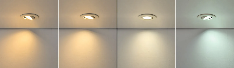 Load image into Gallery viewer, C-Lighting Molly 4/6/8W, Triac Dimmable 4CCT LED Fire Rated Downlight, White Round Adjustable - 72983
