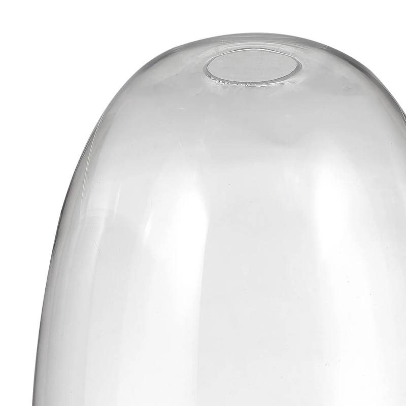 Load image into Gallery viewer, C-Lighting Budapest 200mm x 300mm Clear Slim Curved Trapezium Glass Shade - 61634
