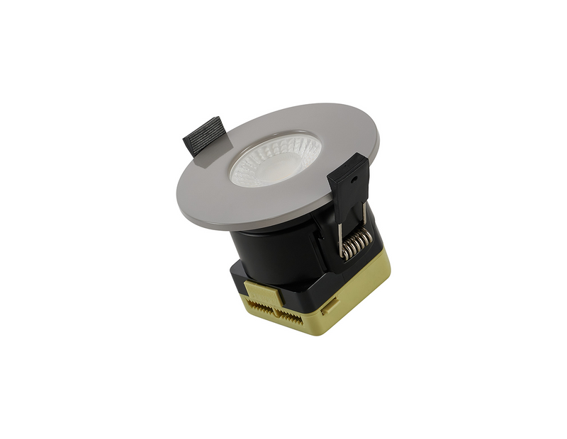 Load image into Gallery viewer, C-Lighting Vauxhall 8W Dimmable CCT LED Fire Rated Downlight Light Grey Fascia IP65 - 61722
