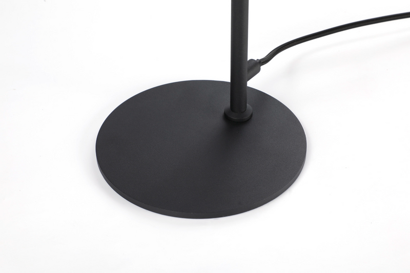 Load image into Gallery viewer, C-Lighting Hektor Table Lamp With 16cm x 14cm Shade, 1 Light E27, Sand Black/Black/Gold Metal Shade - 60837
