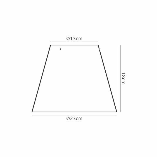 C-Lighting Hektor Single Pendant With 23cm x 18cm Shade, 1 Light E27, Sand Black/Smoke Faded Glass Shade  -
