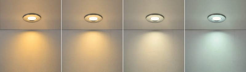 Load image into Gallery viewer, C-Lighting Molly 4/6/8W, Triac Dimmable 4CCT LED Fire Rated Downlight, Chrome Round Fixed - 72977

