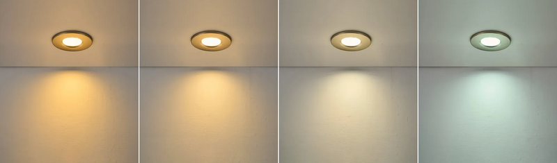 Load image into Gallery viewer, C-Lighting Molly 4/6/8W, Triac Dimmable 4CCT LED Fire Rated Downlight, Satin Nickel Round Fixed - 72978
