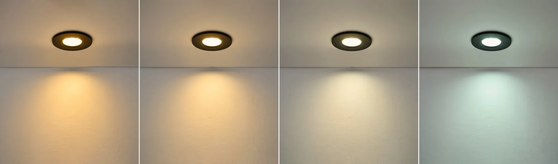 Load image into Gallery viewer, C-Lighting Molly 4/6/8W, Triac Dimmable 4CCT LED Fire Rated Downlight, Black Round Fixed - 72975

