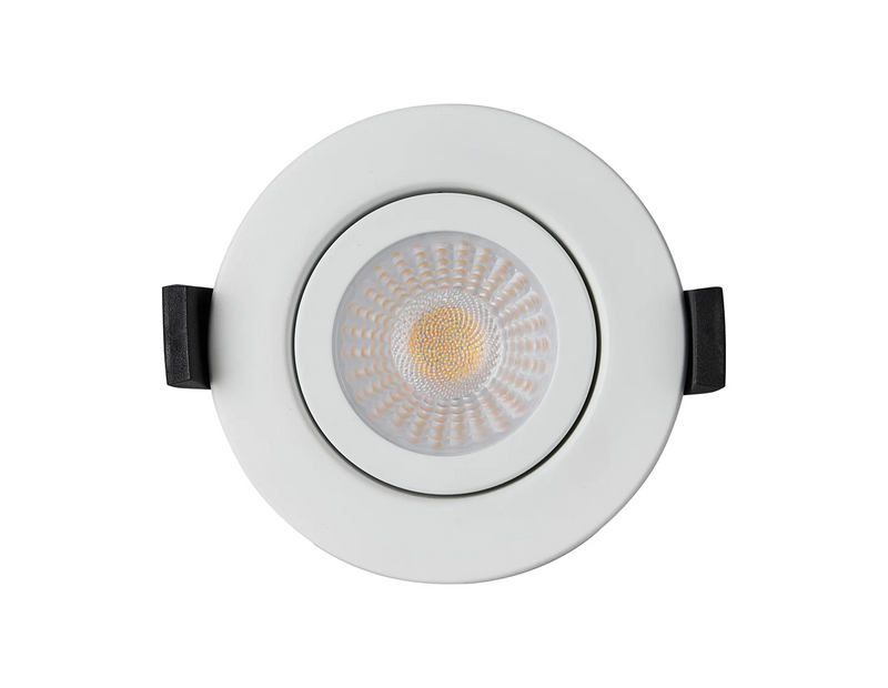 Load image into Gallery viewer, C-Lighting Francisco , Triac Dimmable CCT LED Fire Rated Adjustable Downlight, White, Cut Out: 70mm, 700lm, 60°, DRIVER INC., IP65 - 61548
