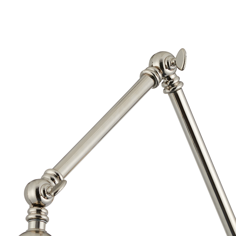 Load image into Gallery viewer, C-Lighting Ariel Adjustable Wall Lamp, 1 x E27, Polished Nickel - 60763
