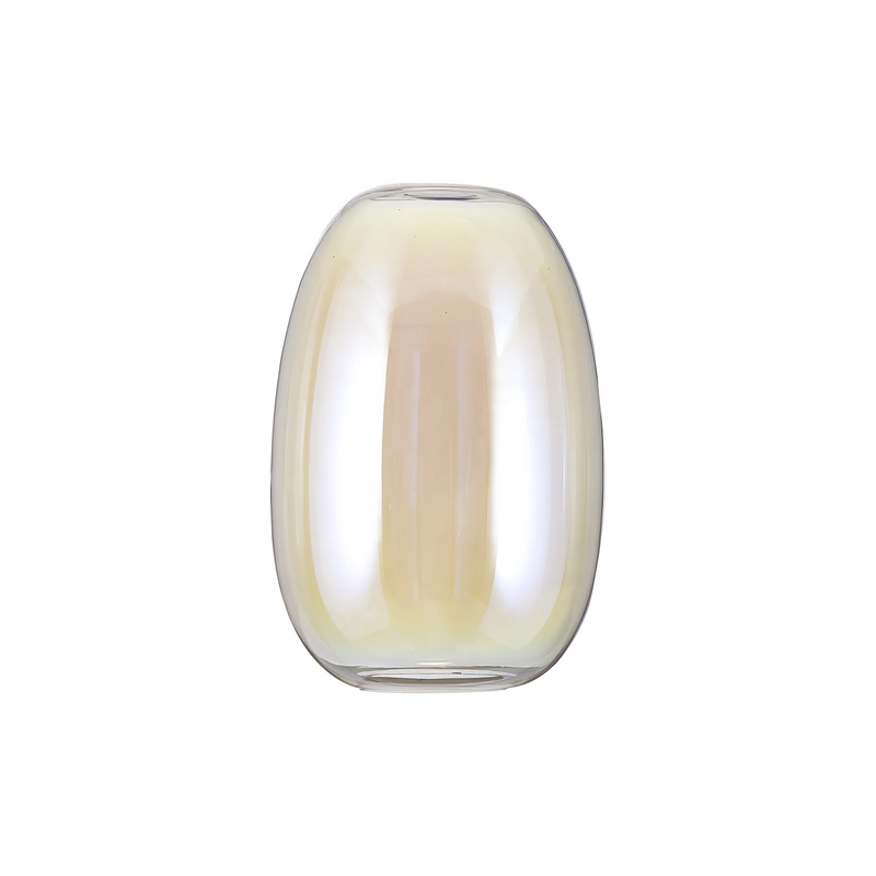 Load image into Gallery viewer, C-Lighting Budapest 200mm x 300mm Iridescent Slim Curved Trapezium Glass Shade - 61635
