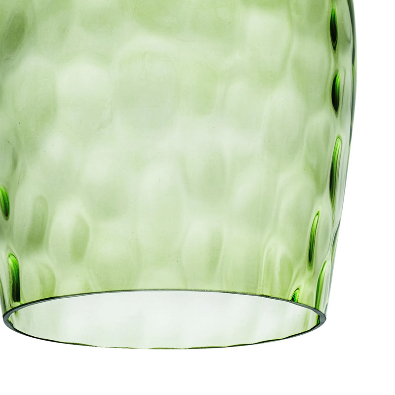 Load image into Gallery viewer, C-Lighting Budapest 150mm x 185mm Green Ripple Wine Glass Shade  -
